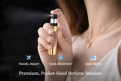 Mini Refillable Perfume Atomizer Aluminum